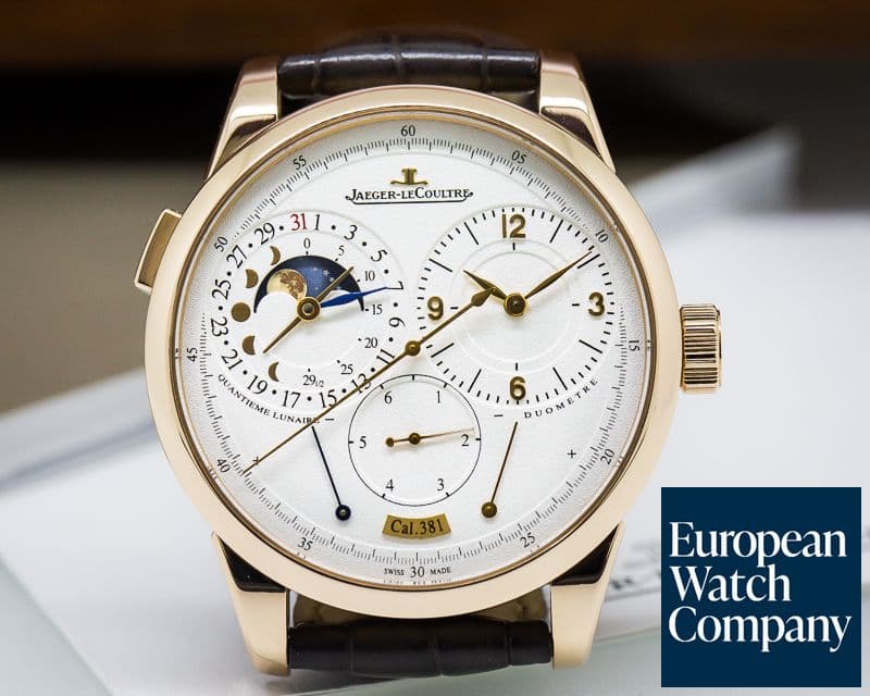 Image of Jaeger LeCoultre Duometre a Quantieme Lunaire 18K Rose Gold