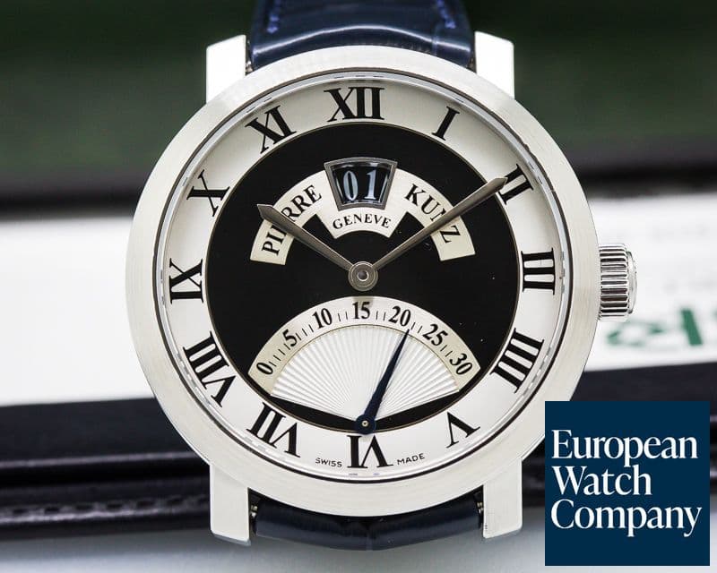 Image of Pierre Kunz Spirit of Challenge 
Retrograde Steel