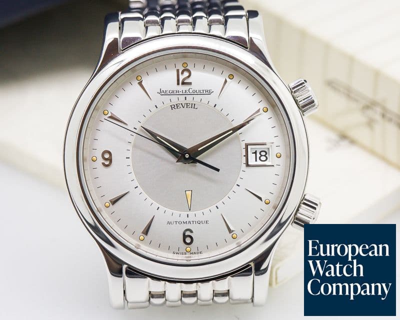 Image of Jaeger LeCoultre Master Reveil Silver Dial SS / SS 