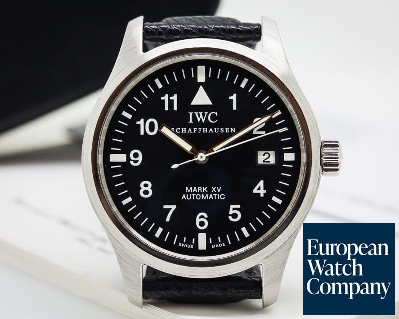 Image of IWC Mark XV SS / Strap Black Dial 