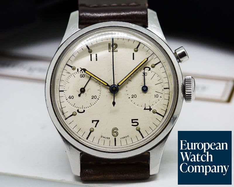 Image of Rodania Vintage RCAF Monopusher Chronograph HB1605