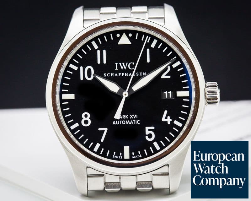 Image of IWC Mark XVI Black Dial SS / SS
