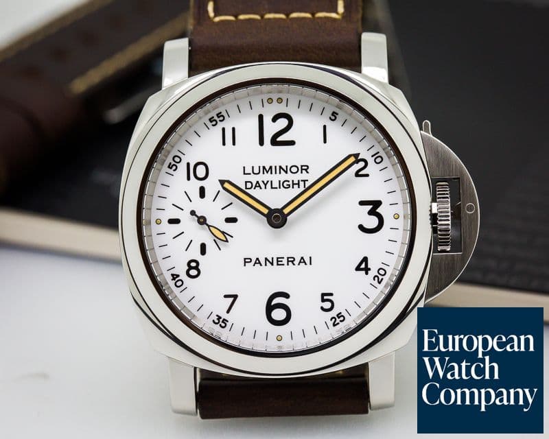 Image of Panerai Luminor Daylight 8 Days White Dial SS