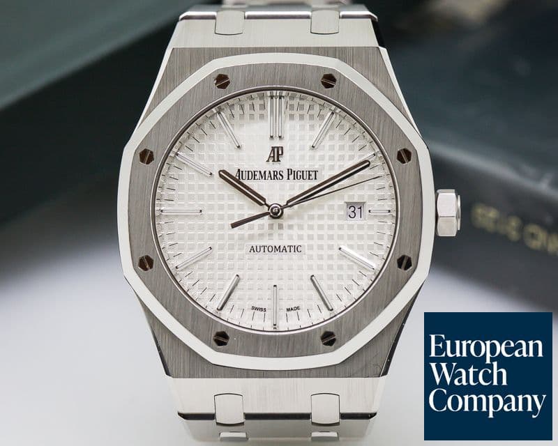 Image of Audemars Piguet Royal Oak White Dial SS / SS