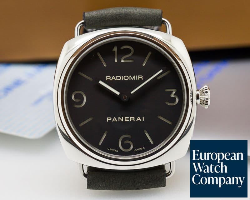 Image of Panerai Radiomir Base SS Black Dial 45MM
