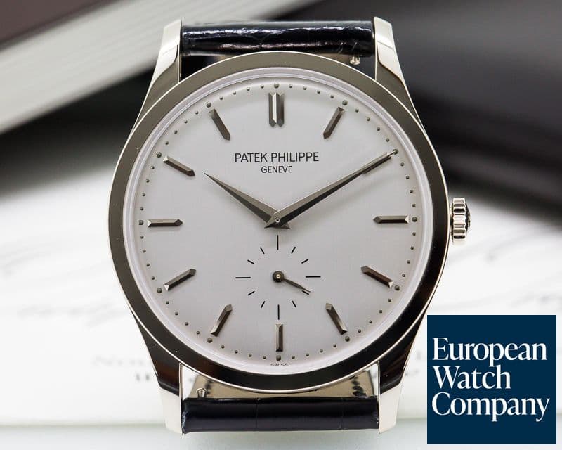 Image of Patek Philippe Calatrava 18K White Gold Manual Wind UNWORN