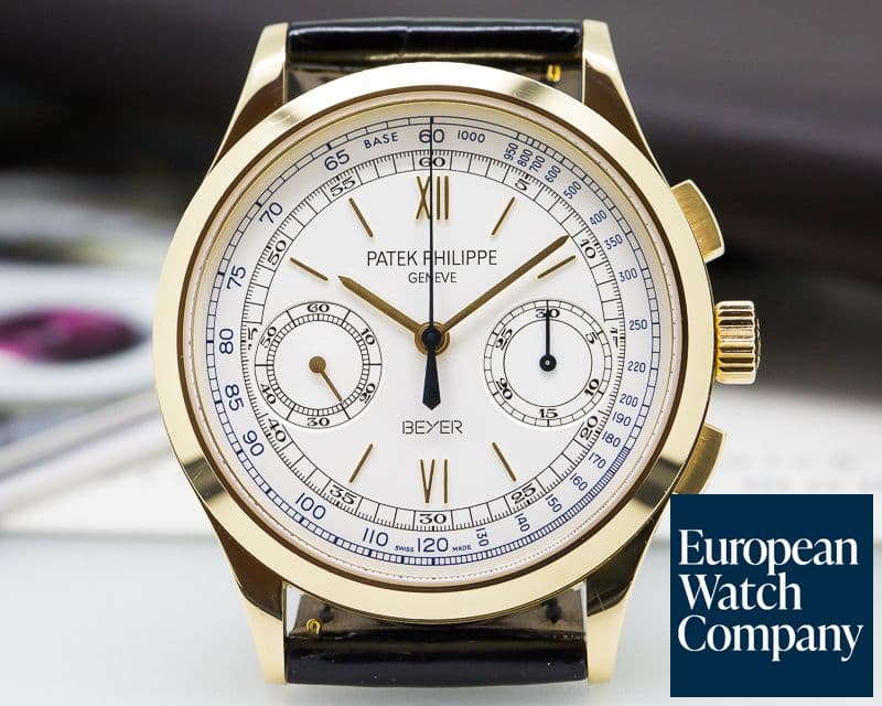 Image of Patek Philippe Chronograph 18K Yellow Gold BEYER LIMITED EDITION