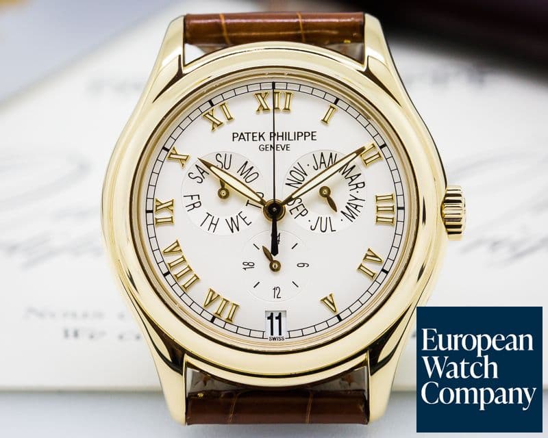 Image of Patek Philippe Annual Calendar Cream Dial 18K Yellow Gold


