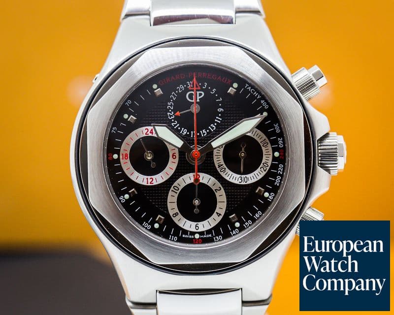 Image of Girard Perregaux Laureato EVO3 Black Dial SS / SS 
