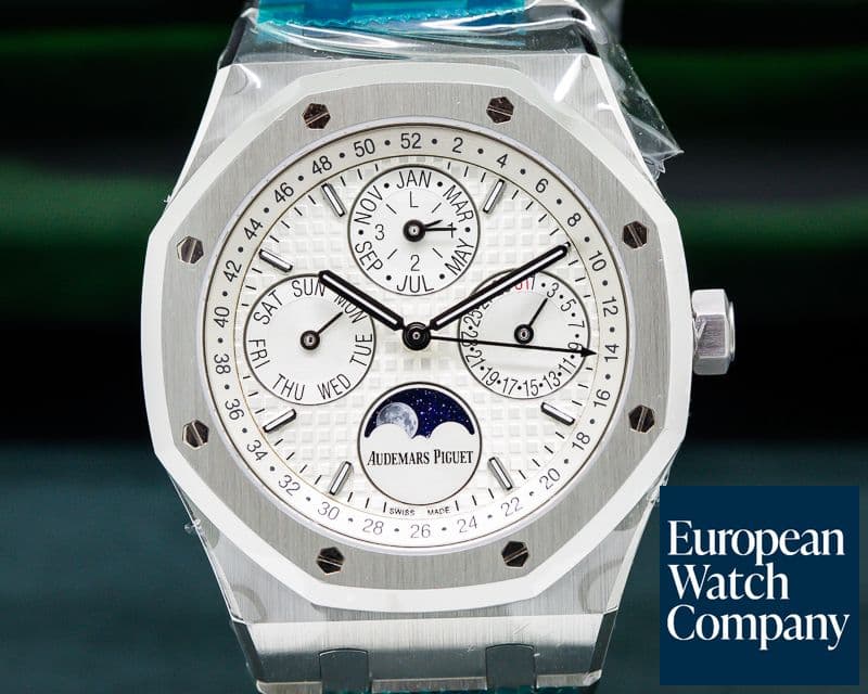 Image of Audemars Piguet Royal Oak Perpetual Calendar SS NEW MODEL UNWORN 