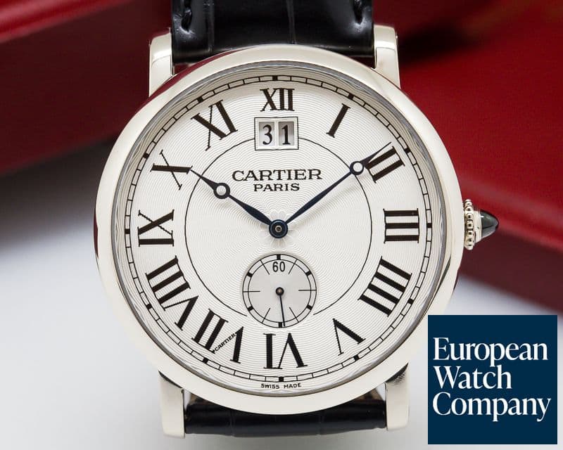Image of Cartier Cartier Privee Rotonde Large Date 18K WG