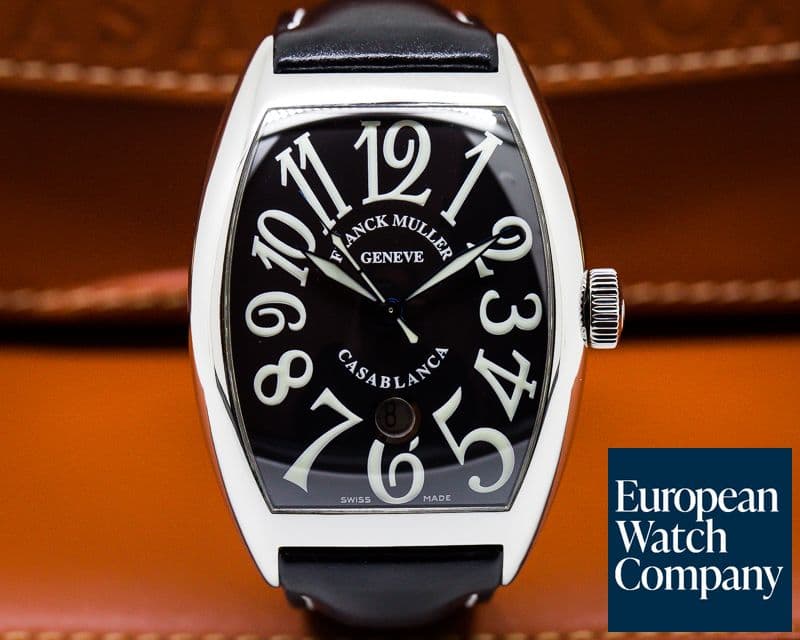 Image of Franck Muller Casablanca SS Black Dial 