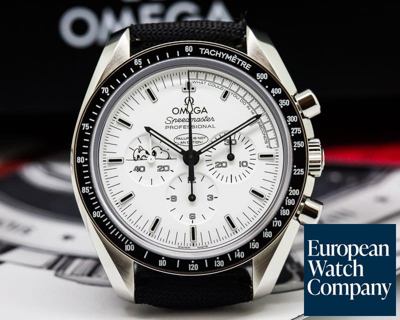 Image of Omega Speedmaster Professional Apollo XIII Silver Snoopy Award SS LIMITED 