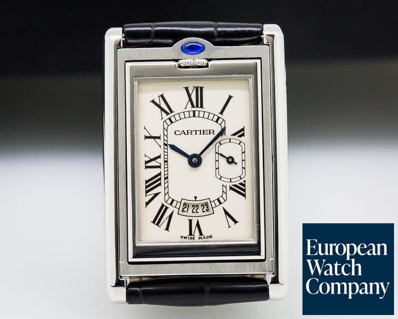 Image of Cartier Tank Basculante Large Quartz