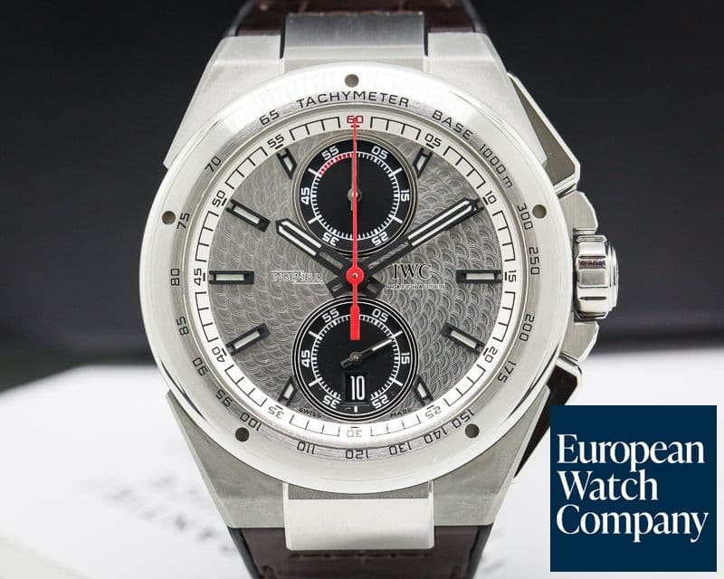 Image of IWC Ingenieur Chronograph Silberpfeil Limited Edition SS / Leather 