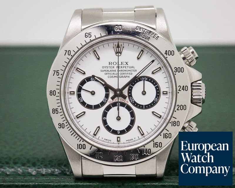 Image of Rolex Daytona SS White Dial Zenith Movement INVERTED 6