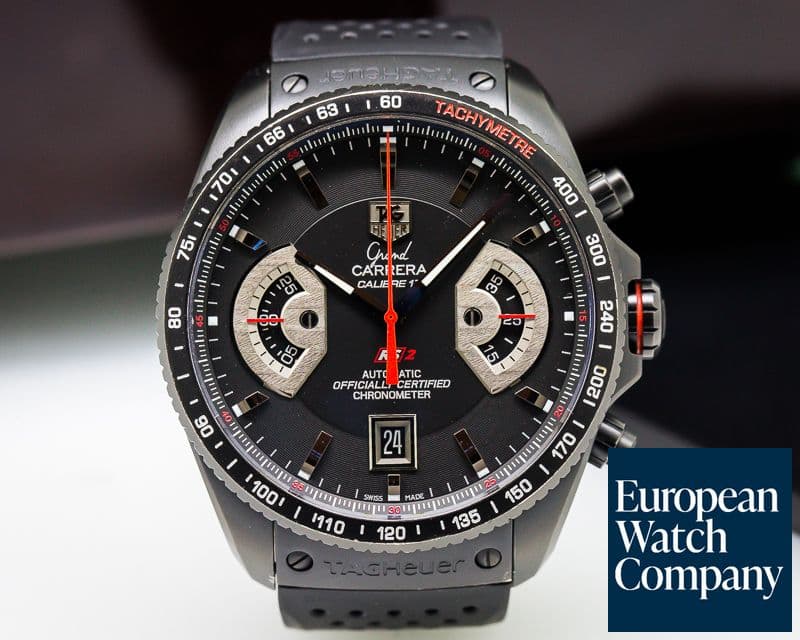 Image of TAG Heuer Grand Carrera Chronograph Caliber 17 PVD Titanium