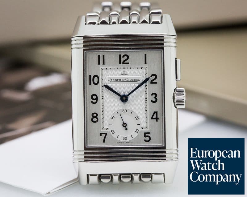 Image of Jaeger LeCoultre Reverso Duo Night / Day Manual Wind SS / SS
