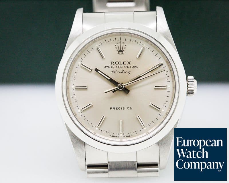 Image of Rolex Oyster Perpetual Air King SS Silver Stick 
