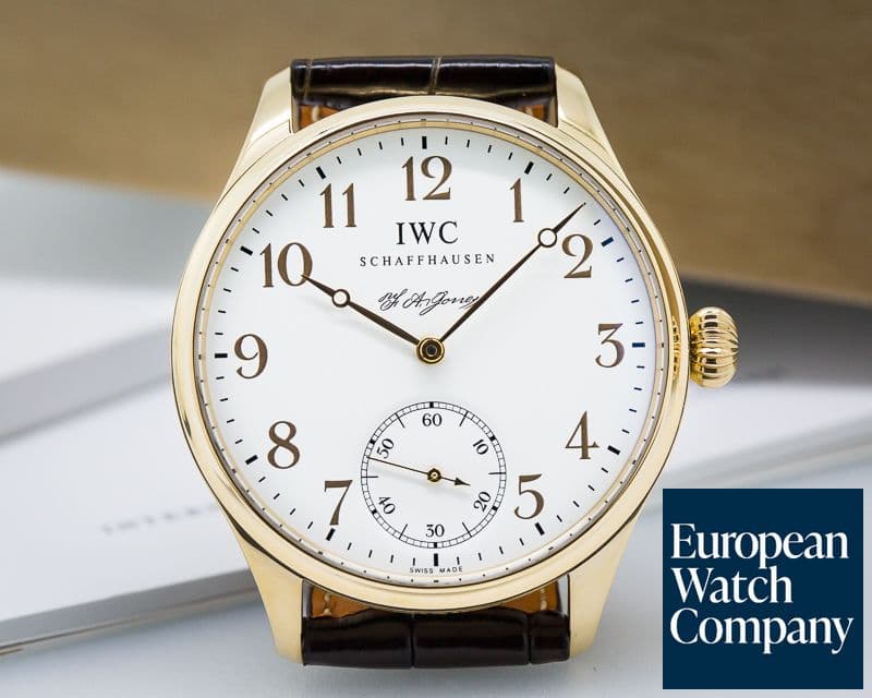 Image of IWC Portuguese FA Jones Limited Edition 18K Rose Gold