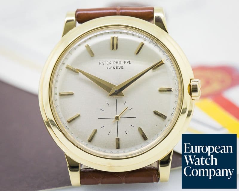 Image of Patek Philippe Calatrava 2552 Automatic 'DISCO VOLANTE' 18K Yellow Gold