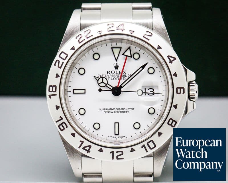 Image of Rolex Explorer II White Dial 