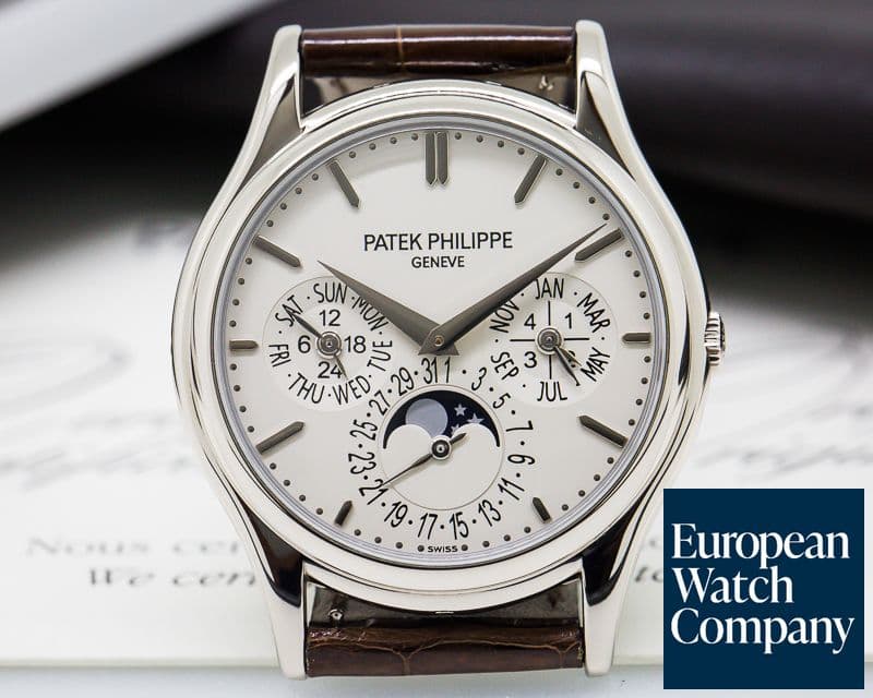 Image of Patek Philippe Perpetual Calendar 18K White Gold 