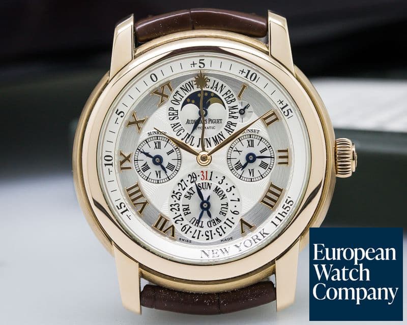 Image of Audemars Piguet Jules Audemars Equation of Time 18K Rose Gold