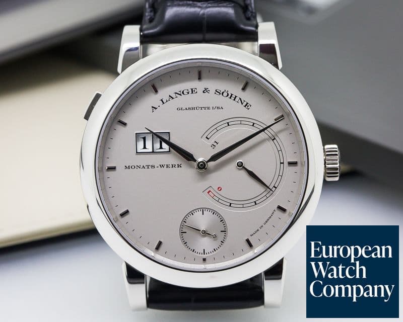Image of A. Lange and Sohne 31 Day Power Reserve Rhodium Platinum