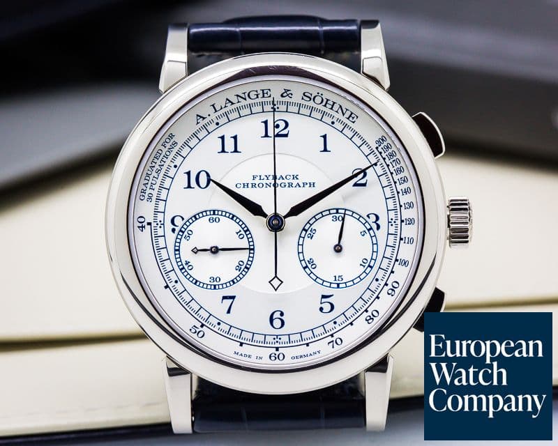 Image of A. Lange and Sohne 1815 Chronograph 18K White Gold BOUTIQUE EDITION