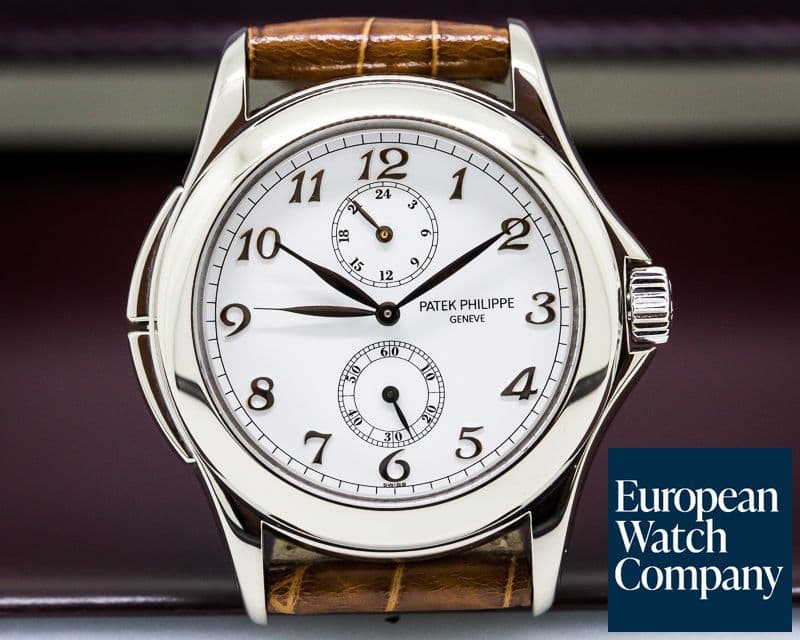 Image of Patek Philippe Travel Time 18K White Gold / Breguet Numerals