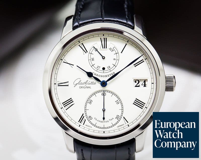 Image of Glashutte Original Senator Chronometer 18K White Gold