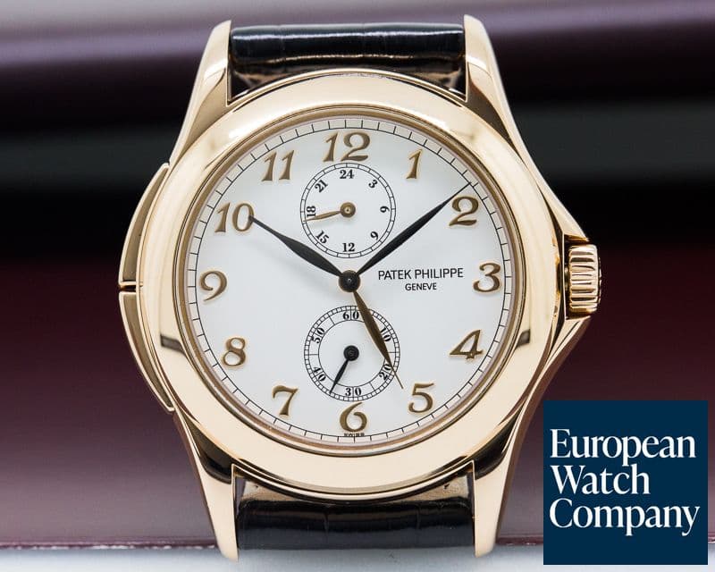 Image of Patek Philippe Travel Time 18K Rose Gold / Breguet Numerals