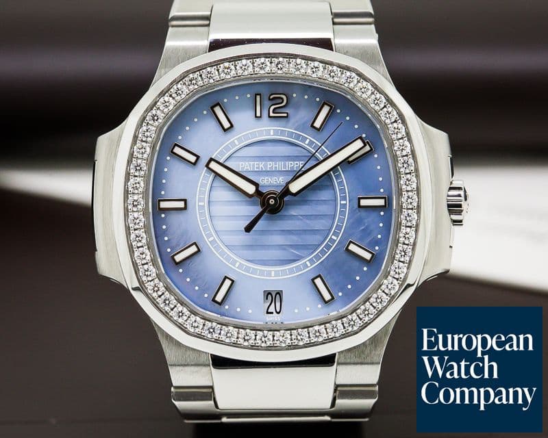 Image of Patek Philippe Nautilus Ladies MOP Dial Stainless Steel / Diamonds