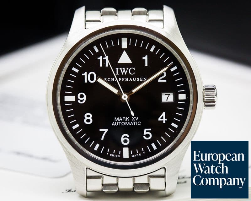 Image of IWC Mark XV Black Dial SS / SS