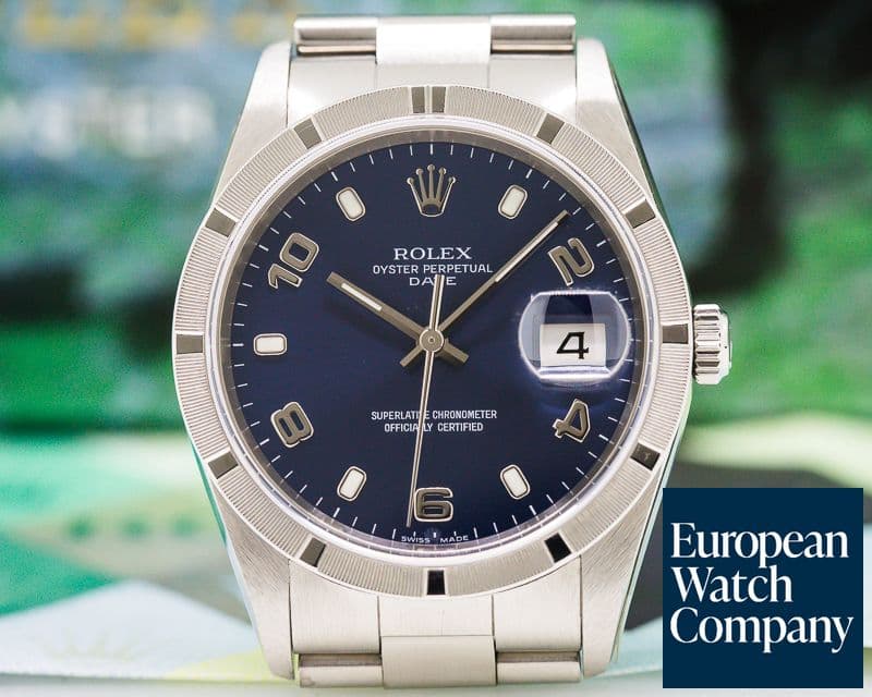Image of Rolex Oyster Date Blue Dial SS / SS
