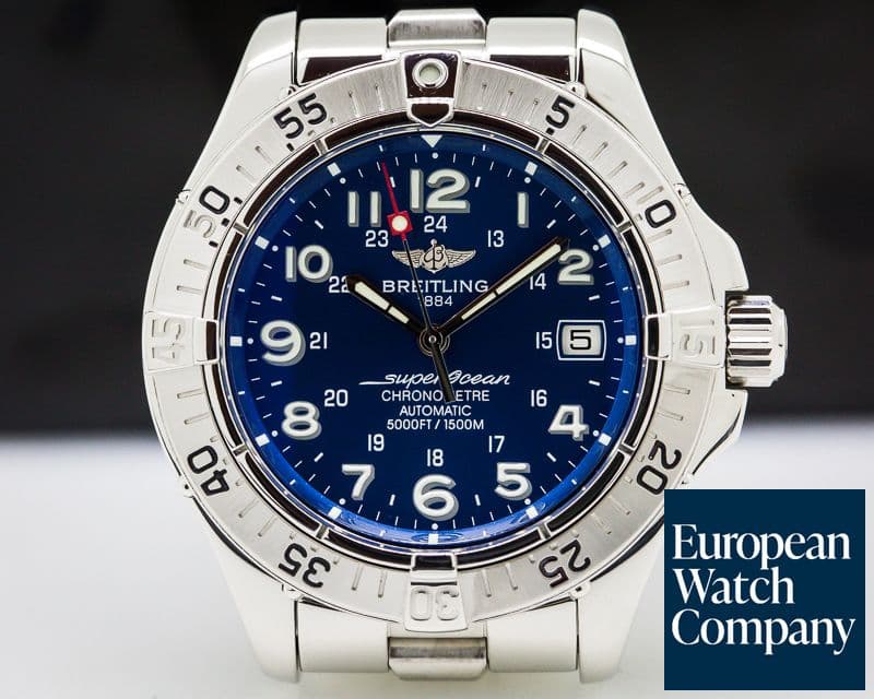 Image of Breitling Super Ocean SS Blue