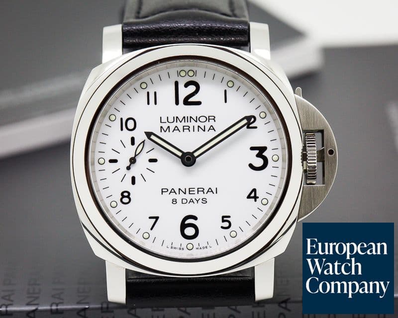 Image of Panerai Luminor SS White Dial 44MM 8 Days