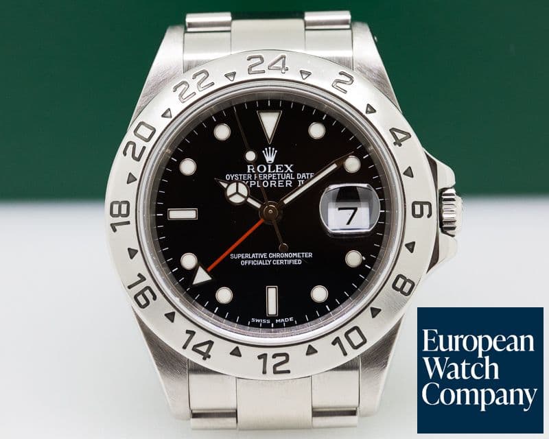 Image of Rolex Explorer II SS Black Dial 