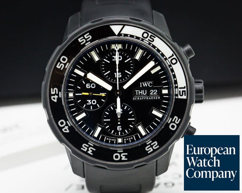 Image of IWC Aquatimer Edition Galapagos Chronograph 