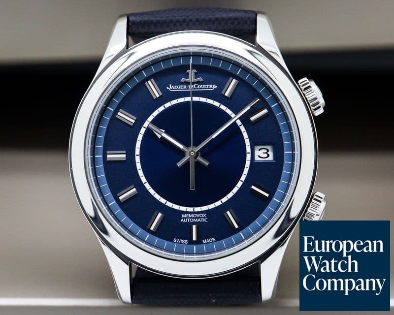 Image of Jaeger LeCoultre Master Memovox SS Boutique Edition BLUE Dial 
