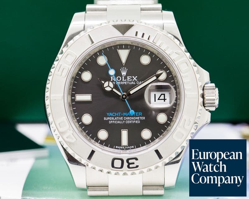 Image of Rolex Yacht Master SS Rhodium Dial / Platinum Bezel