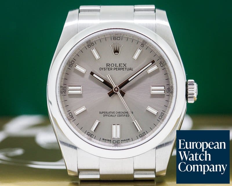 Image of Rolex Oyster Perpetual SS Rhodium Dial 