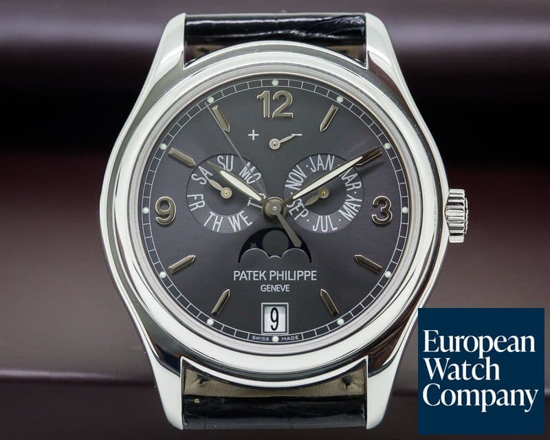 Image of Patek Philippe Annual Calendar 18K White Gold Slate Dial 