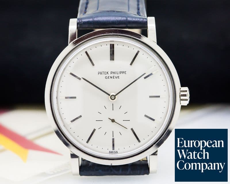 Image of Patek Philippe Calatrava Vintage Automatic White Gold RARE
