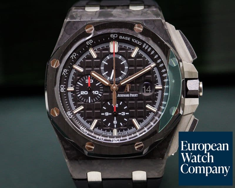 Image of Audemars Piguet 26400AU Royal Oak Offshore Carbon Fiber Ceramic Bezel Titanium / Rubber
