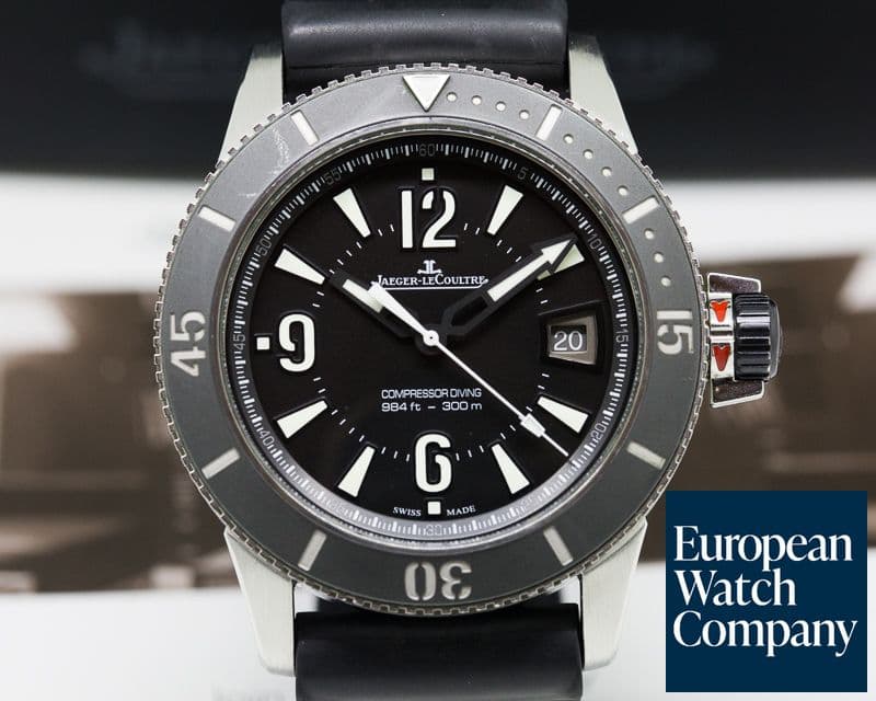 Image of Jaeger LeCoultre Master Compressor Diving NAVY SEALS
Calf Strap 42MM