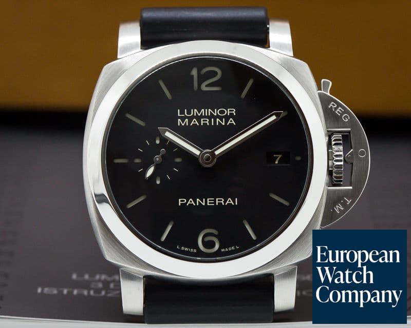 Image of Panerai Luminor Automatic SS Black Dial 42MM
