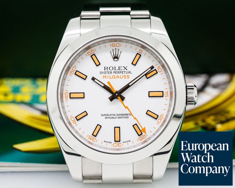 Image of Rolex Milgauss White Dial
SS/SS M Series (2007)
