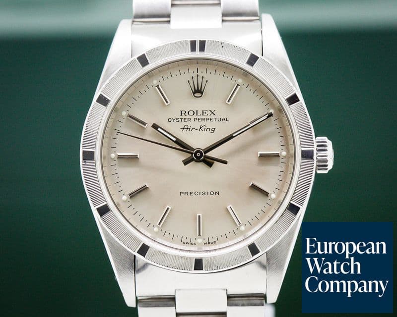 Image of Rolex Air King Precision Engine Bezel SS 